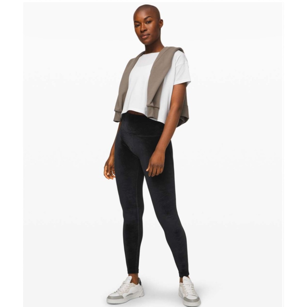lululemon leggings | 10 black velvet